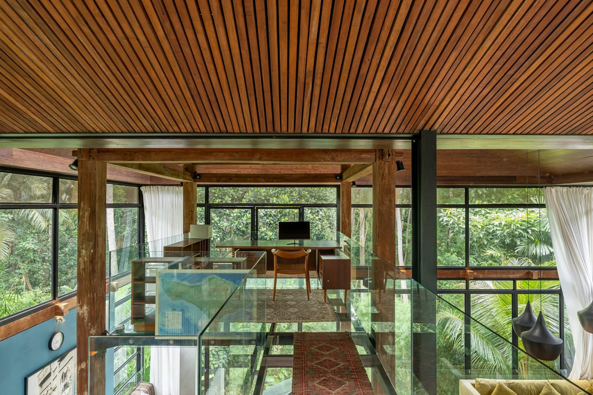 4BR Castle of Glass Villa Ubud - Nature Surrounded — photo 3
